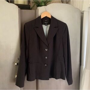Style & Co. Pinstripe Stretch Blazer Jacket